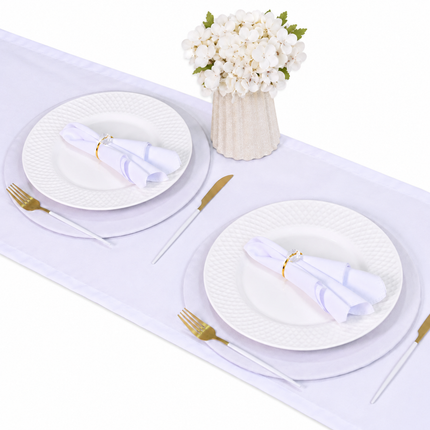 Kit Mesa Posta 2 Lugares Completo 7 Peças Cristalino Dourado