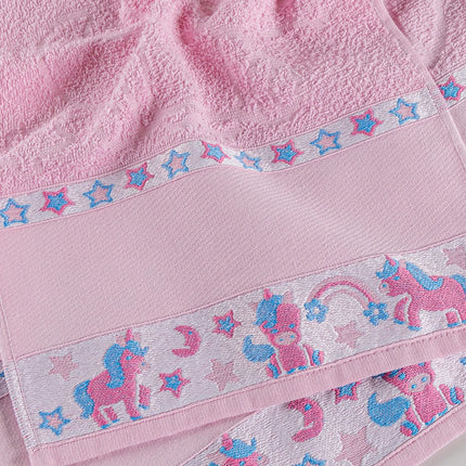 Kit 2 Toalhas Infantil Banho e Rosto Encantar