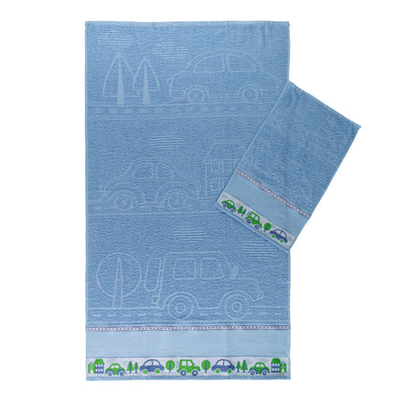 Kit 2 Toalhas Infantil Banho e Rosto Encantar