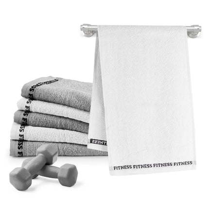 Kit 6 Toalhas de Treino Fitness para Academia