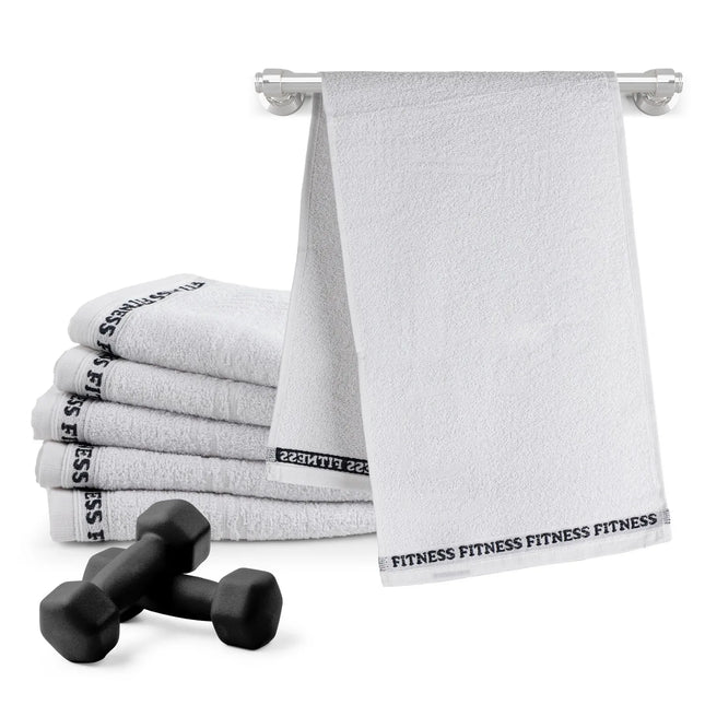 Kit 6 Toalhas de Treino Fitness para Academia