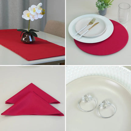 Kit Mesa Posta 2 Lugares Completo 7 Peças Cristalino Prata