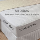 Protetor de Colchão Impermeável Matelado, Branco
