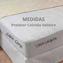 Protetor de Colchão Impermeável Matelado, Branco