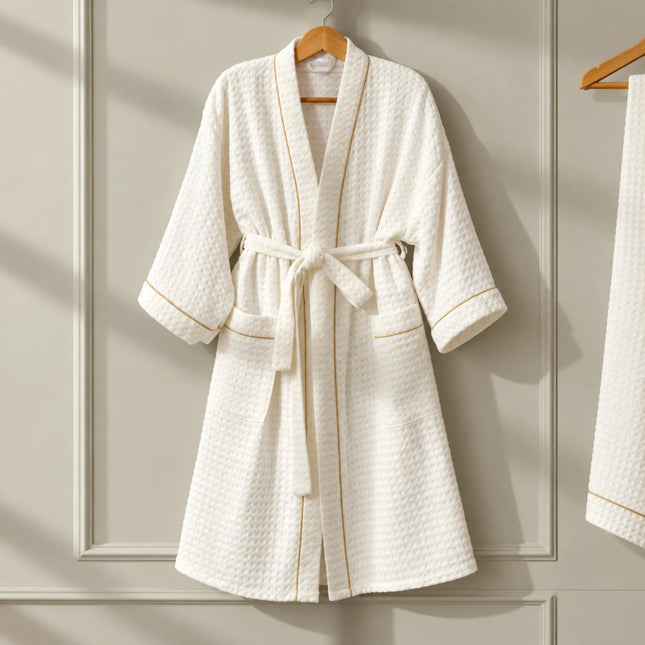 Roupão de Banho Adulto Dubai Piquet 100% Algodão