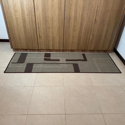 Tapete Passadeira Sisal Antiderrapante 100x66cm