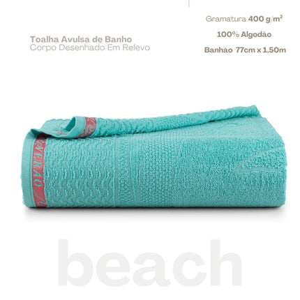 Toalha de Banho Beach para Praia e Piscina