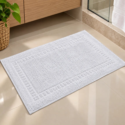 Tapete Toalha de Piso Profissional Branco 72x45cm
