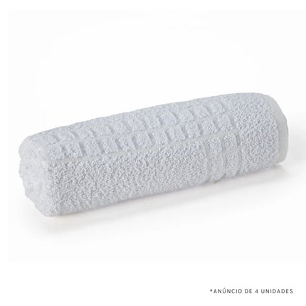 Tapete Toalha de Piso Profissional Branco 72x45cm