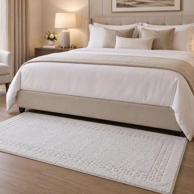 Tapete Toalha de Piso Profissional Branco 72x45cm